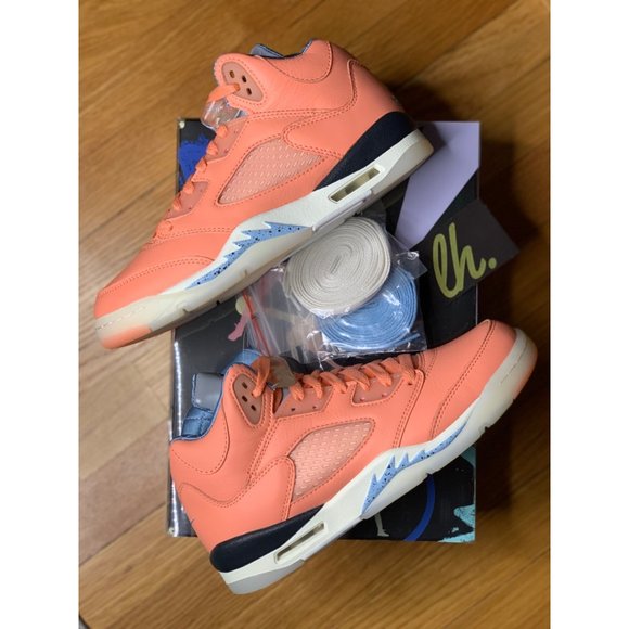 Size 7y/8.5w Air Jordan 5 Retro “DJ Khalid We The Best Crimson Bliss” Athletic S - Picture 7 of 7